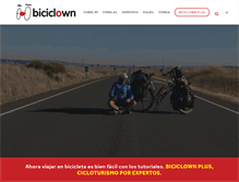 Tablet Screenshot of biciclown.com